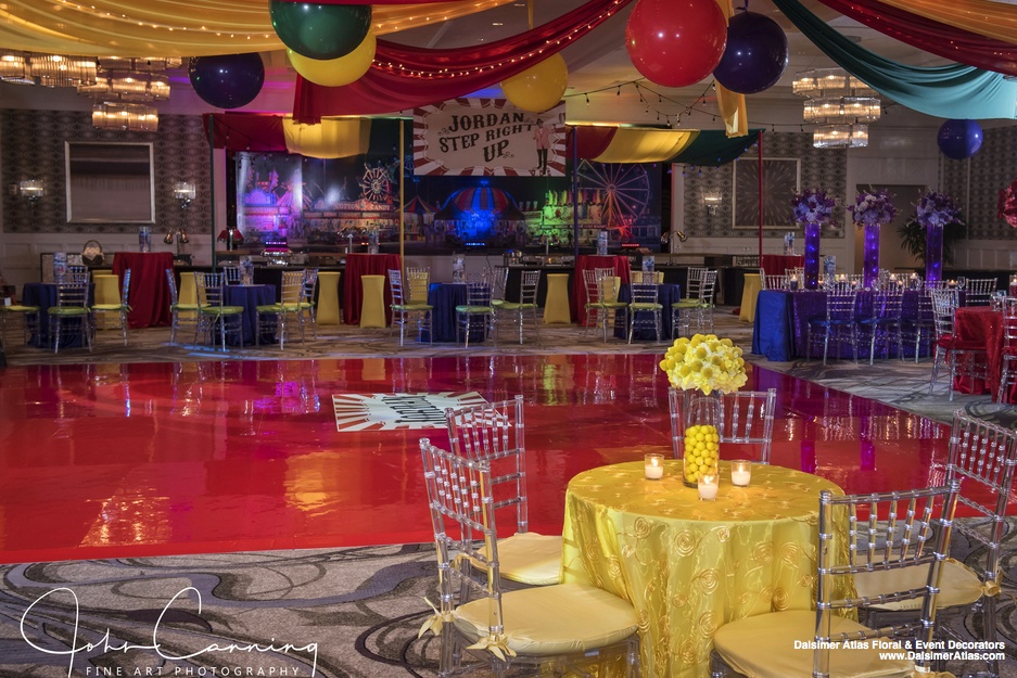 Bar-Mitzvah-theme-decorations-Woodfield-Country-Club-Boca-Raton-florida-dalsimer-atlas